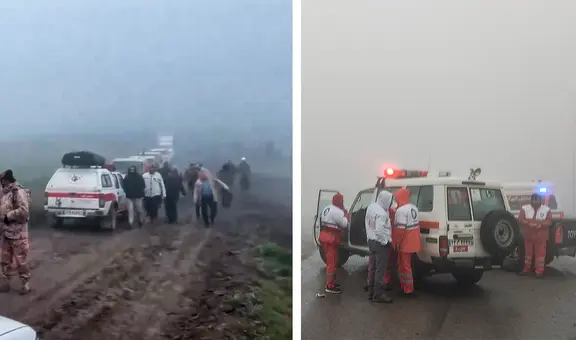 Helicóptero que transportaba al presidente de Irán fue hallado según reporte del Ejército iraní