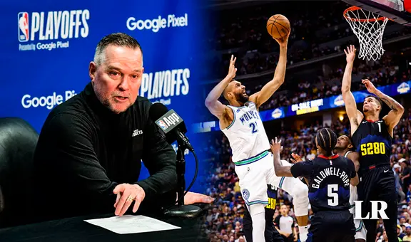 Entrenador de los Nuggets PIERDE LOS PAPELES y OFENDE a periodista tras eliminación: "preguntas estúpidas"