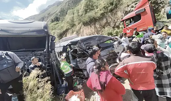 Combis asesinas: 17 muertos dejan accidentes en Áncash y Pasco