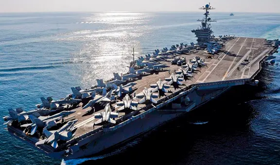 El portaaviones 'Ford', el más grande del mundo, capaz de transportar hasta 90 aviones y 5.000 militares