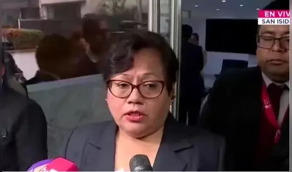 María Caruajulca envió carta notarial a ministro de Justicia para ser restituida como titular de la Procuraduría