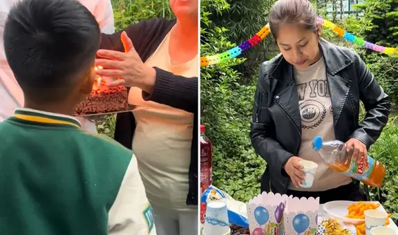 Peruana en Francia detalla cómo ahorró en el cumpleaños de su hijo: "Más simple y menos gasto"