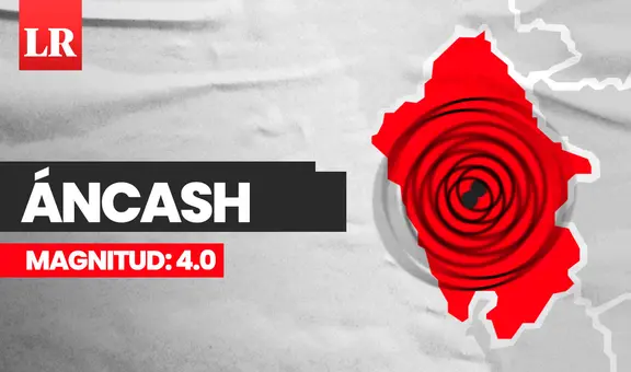 Temblor de magnitud 4.0 remeció Áncash hoy, según IGP