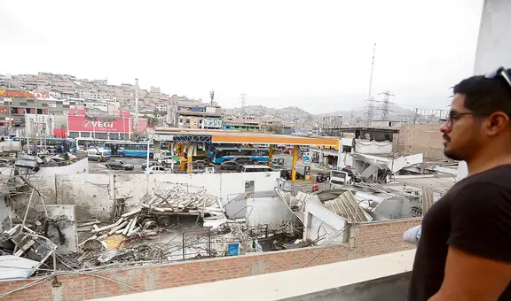 Tragedia en grifo: hay daños a 5 cuadras a la redonda