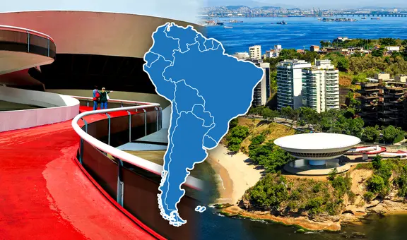 Descubre cuál es la construcción moderna más bella de Sudamérica, según la IA: está en una piedra y mide 16 m²