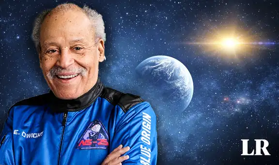 Hombre de 90 años viaja al espacio con empresa de Jeff Bezos y se convierte en el más longevo