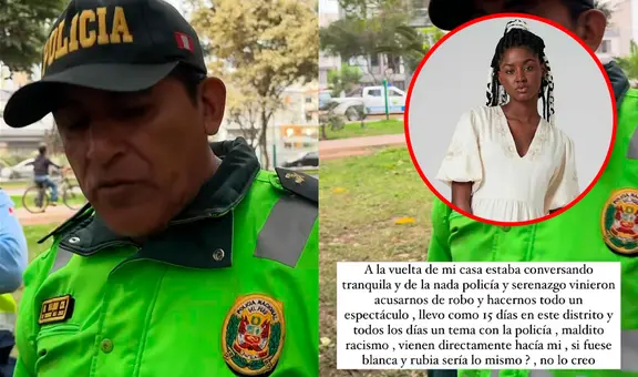 Modelo denuncia acto de racismo por parte de efectivo policial: "Nos ha acusado de robo"