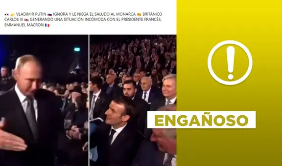 Vladímir Putin no negó saludo a rey Carlos III de Reino Unido en foro mundial