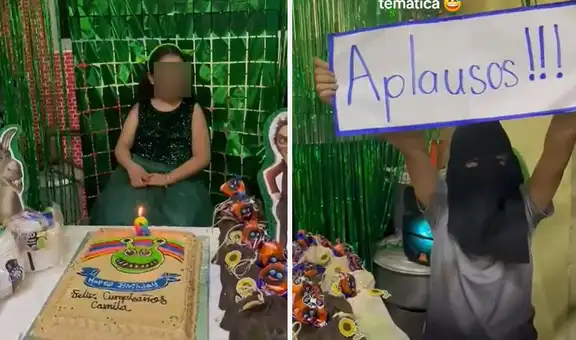 Celebró su cumpleaños con temática de Shrek y niño sorprende con personaje: “Se robó el show”