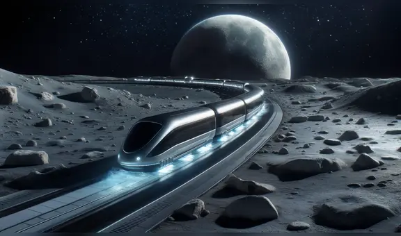 El innovador plan de la NASA para construir el primer ferrocarril en la Luna