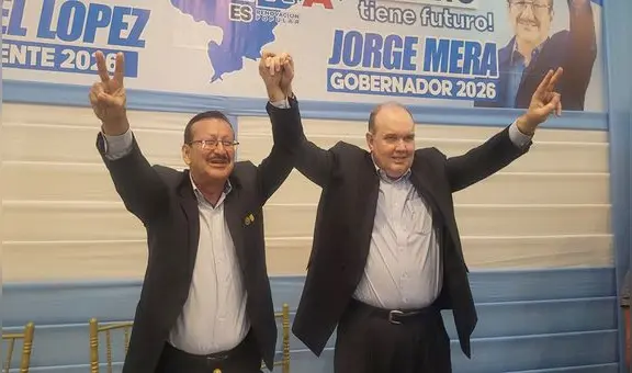 RLA deja labores como alcalde de Lima y viaja a Iquitos para apoyar a candidato de su partido