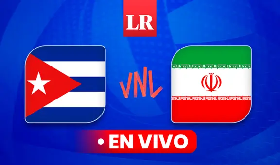 Cuba vs. Irán EN VIVO, Volleyball Nations League 2024 masculino: horario y canal del compromiso