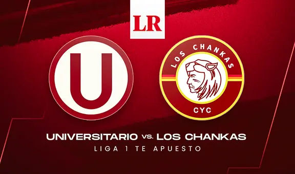 [GOLPERÚ] ¿A qué hora juegan Universitario vs. Los Chankas por el Torneo Apertura?