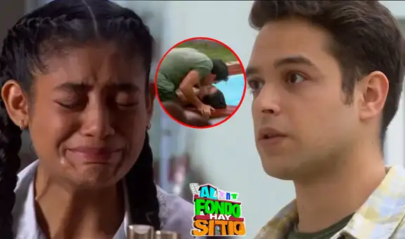 July ampaya a Cristóbal besando a Laia en ‘Al fondo hay sitio’ y rompe en llanto