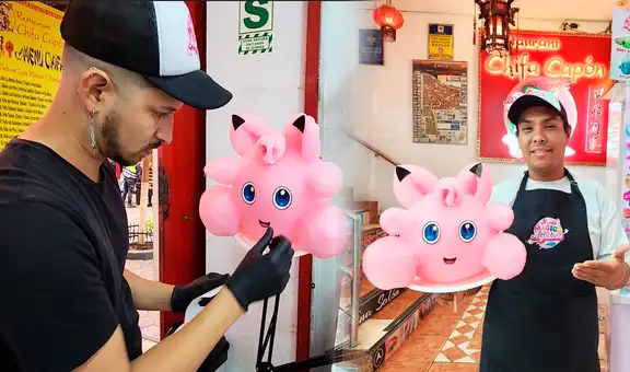 Emprendedor en Perú reinventa los clásicos algodones de azúcar y causa furor con espectaculares diseños