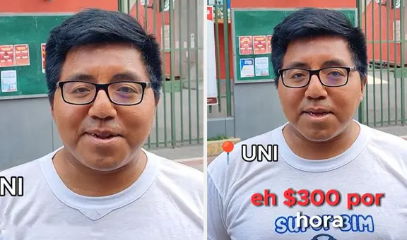 Estudiante de Ingeniería Civil en la UNI sorprende al revelar su meta salarial: "300 dólares por hora"