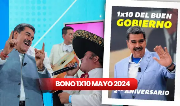 Bono 1x10 mayo 2024: MONTO OFICIAL y últimas fechas para cobrar el SUBSIDIO ESPECIAL vía Patria