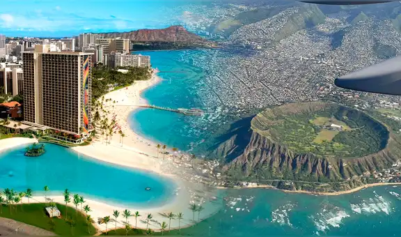 La mejor playa de Estados Unidos tiene arenas blancas y un volcán: no está en California ni en Florida