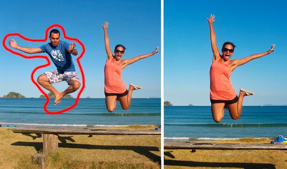 ¿Cómo borrar un objeto o persona de una fotografía con cualquier teléfono y totalmente gratis?