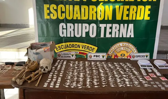 Ica: hallan restos óseos humanos en una vivienda de traficantes de droga