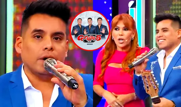 Primo de Christian Yaipén pasa incómodo momento tras pregunta de Magaly Medina sobre cómo se lleva con el Grupo 5