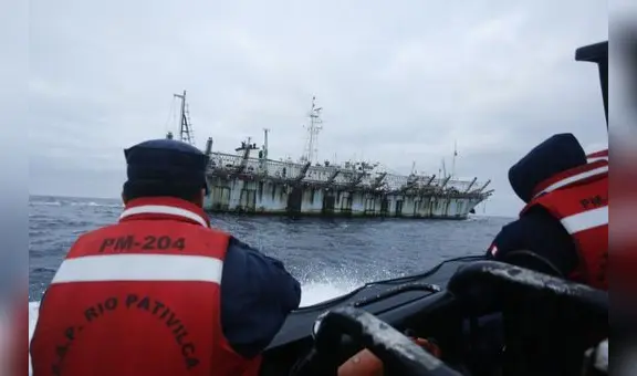 Perú se ha convertido en una plaza ilegal para barcos de pesca chinos, según SNI y Sonapescal