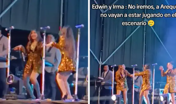 Milagros y Kiara, de Corazón Serrano, desatan risas con sus divertidos bailes: ¡Pura alegría en el escenario!