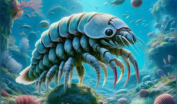 Científicos descubren fósiles de artrópodo que nadó en los mares de la Tierra hace 500 millones de años