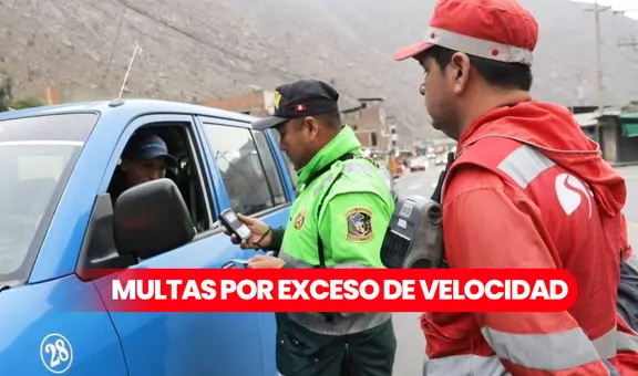 Papeletas por exceso de velocidad: LINK oficial de Sutrán para saber si tienes multas solo con tu DNI