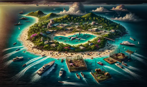 La isla caribeña que pasó de paraíso a refugio del narco y tráfico de animales