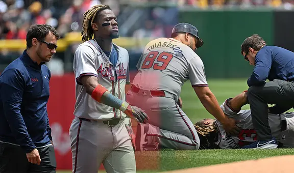 Ronald Acuña Jr. sufre durísima lesión y queda fuera por segunda vez de una temporada de MLB