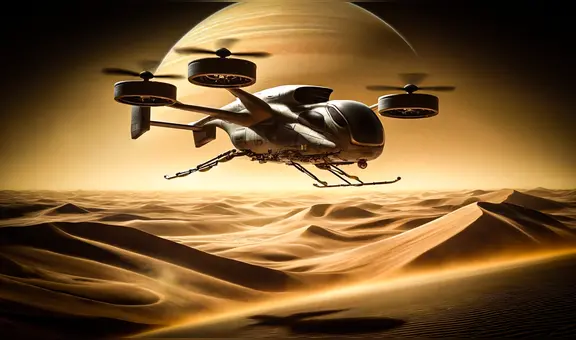 La misión Dragonfly de la NASA explorará mayor luna de Saturno que podría ser habitable