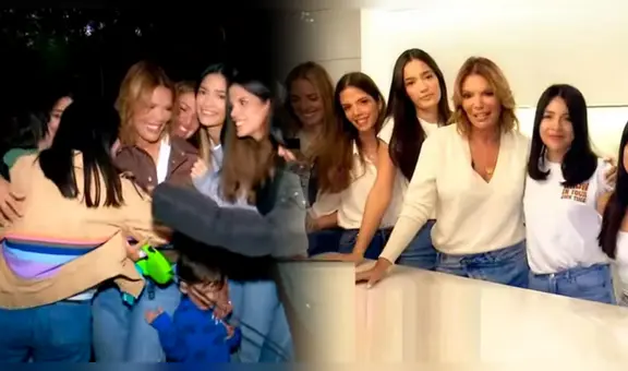 Jessica Newton sorprende al presentar por primera vez a sus 3 hijas acogidas del INABIF: "Crecimos como familia"