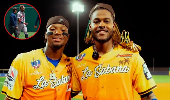 ¡Corazón roto! Maikel García y su REACCIÓN a la lesión de Ronald Acuña Jr. con los Braves