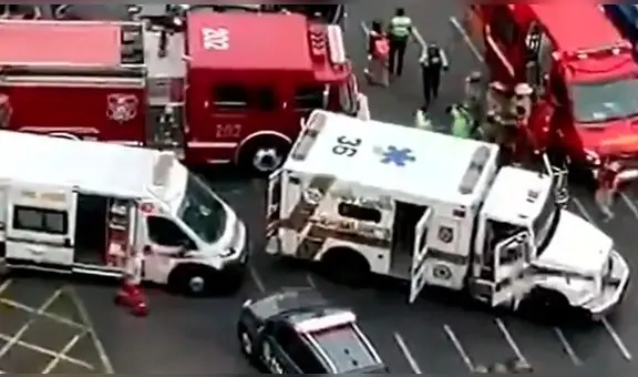 Pueblo Libre: 5 heridos tras choque vehicular entre patrullero PNP y ambulancia