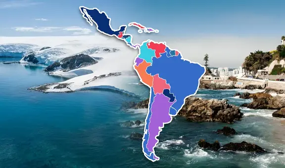 El único país de América Latina con acceso a 3 océanos y 3 territorios en diferentes continentes