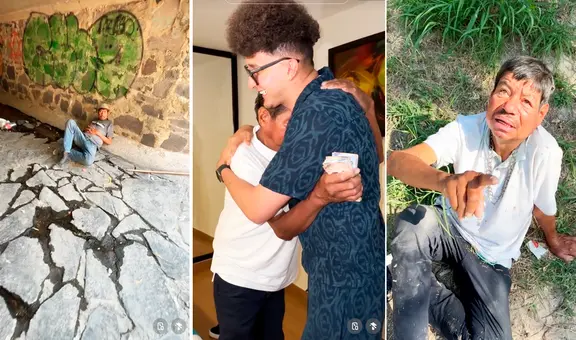 Tiktoker dona US$6,000 a hombre sin hogar para negocio, pero enfurece al verlo nuevamente viviendo bajo un puente