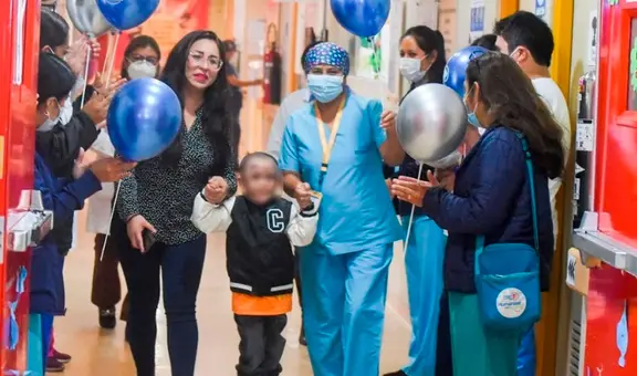 San Borja: dan de alta a menor con quemaduras por sesión fotográfica y familia pide apoyo para su tratamiento