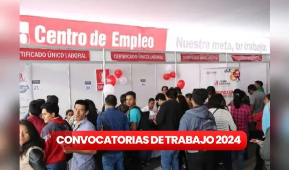 Ministerio de Trabajo ofrece más de 200 vacantes para personas sin experiencia este 30 de mayo