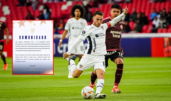 LDU y su firme respuesta tras denuncia de Universitario por actos xenófobos y homofóbicos contra Bustos