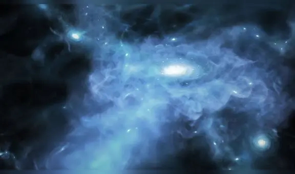 Telescopio James Webb de la NASA fotografió a 3 galaxias que le dieron origen al universo