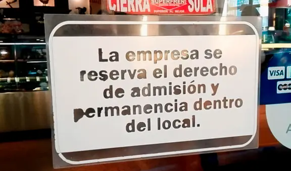 Empresas ya no podrán rechazar el ingreso de clientes a locales bajo la 'reserva de derecho de admisión'