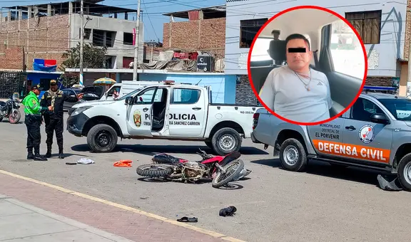 Dos sujetos disfrazados de obreros mataron a madre: huyeron a pie tras chocar la moto en la que escapaban