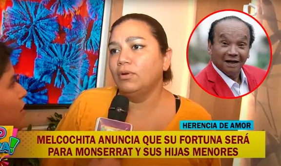 Monserrat Seminario revela a cuánto asciende la fortuna de Melcochita y deja a todos en shock