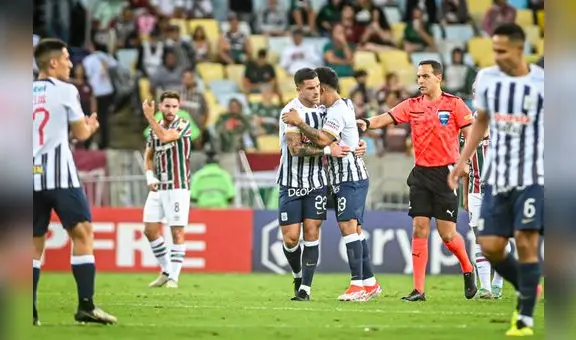 Alianza Lima se quedó fuera de todo: perdió 3-2 con Fluminense y cerró su participación en la Libertadores