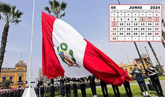 ¿Del 6 al 9 de junio habrá feriado largo en Perú? revisa lo que indica El Peruano sobre los días festivos