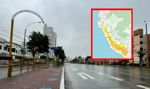 Senamhi anuncia 18 regiones y 492 distritos en alerta naranja, ¿qué significa y cuáles son?