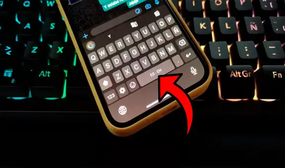 Conoce qué pasa si mantienes presionada la barra espaciadora de tu celular al escribir en un chat