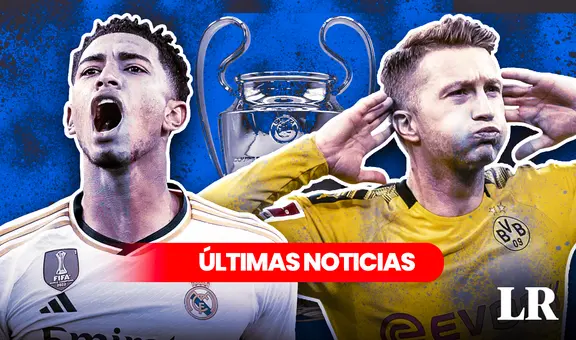 Real Madrid vs. Borussia Dortmund EN VIVO HOY: últimas noticias de la final de la Champions League
