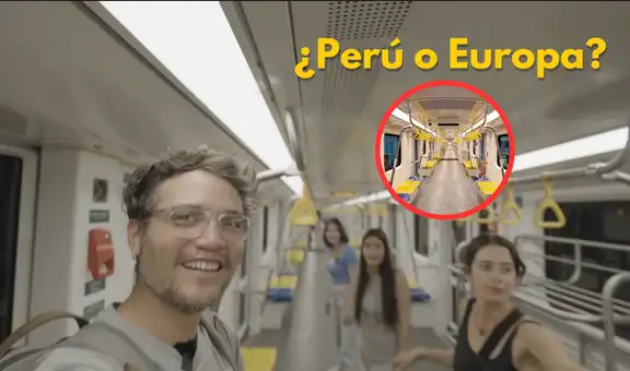 Peruano que vive en EE. UU. sube a Línea 2 del Metro por primera vez y asombra con su reacción: Es otro país